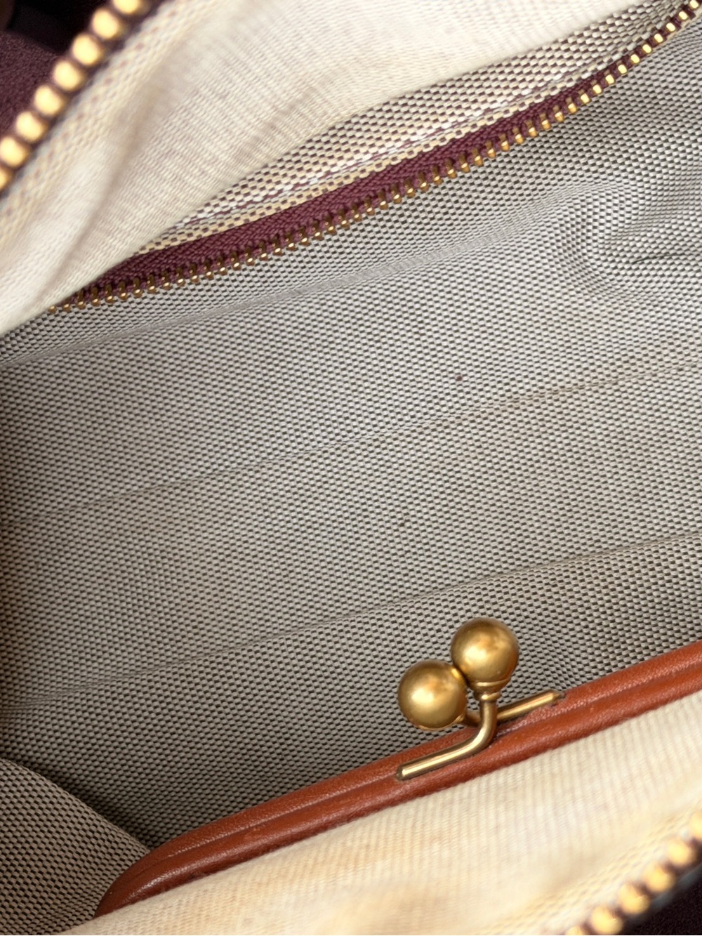 Coach 1941 Rogue with Tea Rose Rivets Oxblood Leather - Style #30456 - Picture 13 of 15